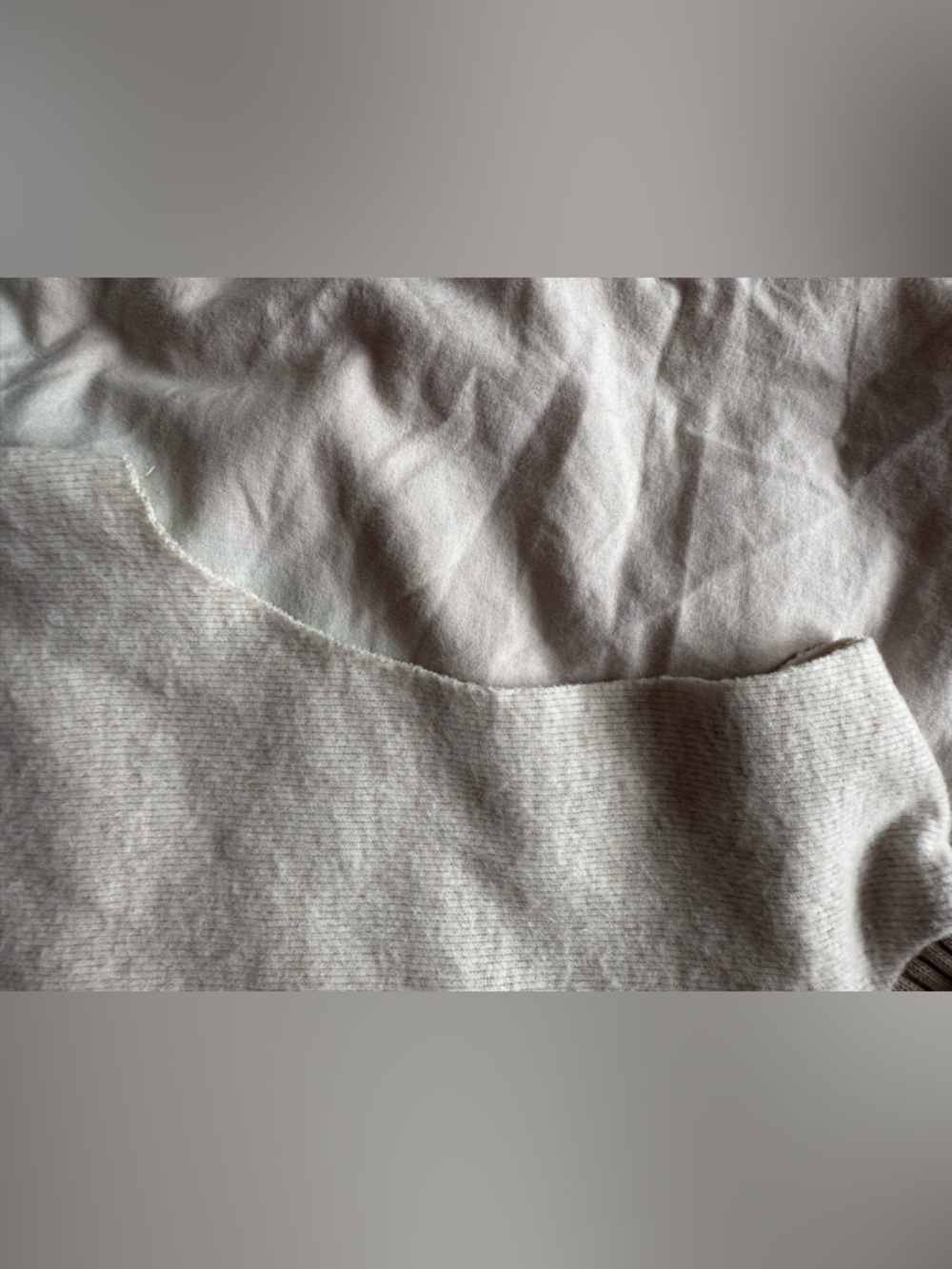 Zara Beige Sleeveless Turtleneck Knit Top Size S Minimal Rib Collar Sweater - Picture 4 of 14